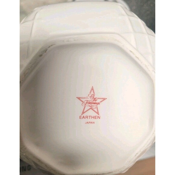 Vintage Christmas Ceramic Teapot, All The Trimmings, Earthen, Japan - Picture 2 of 8